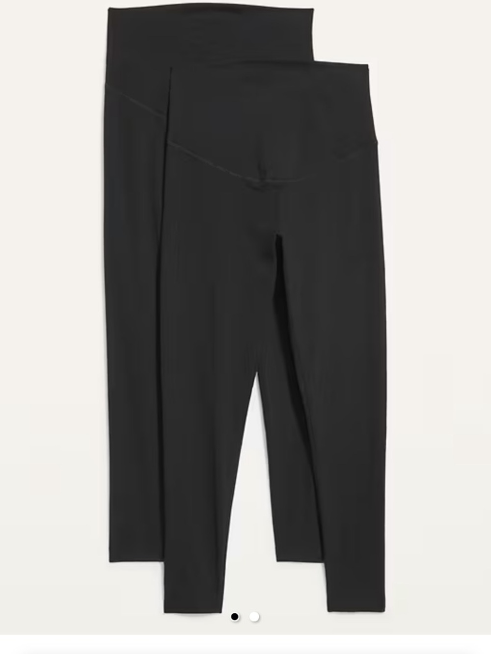 Old Navy Black Maternity Women's Leggings - size M